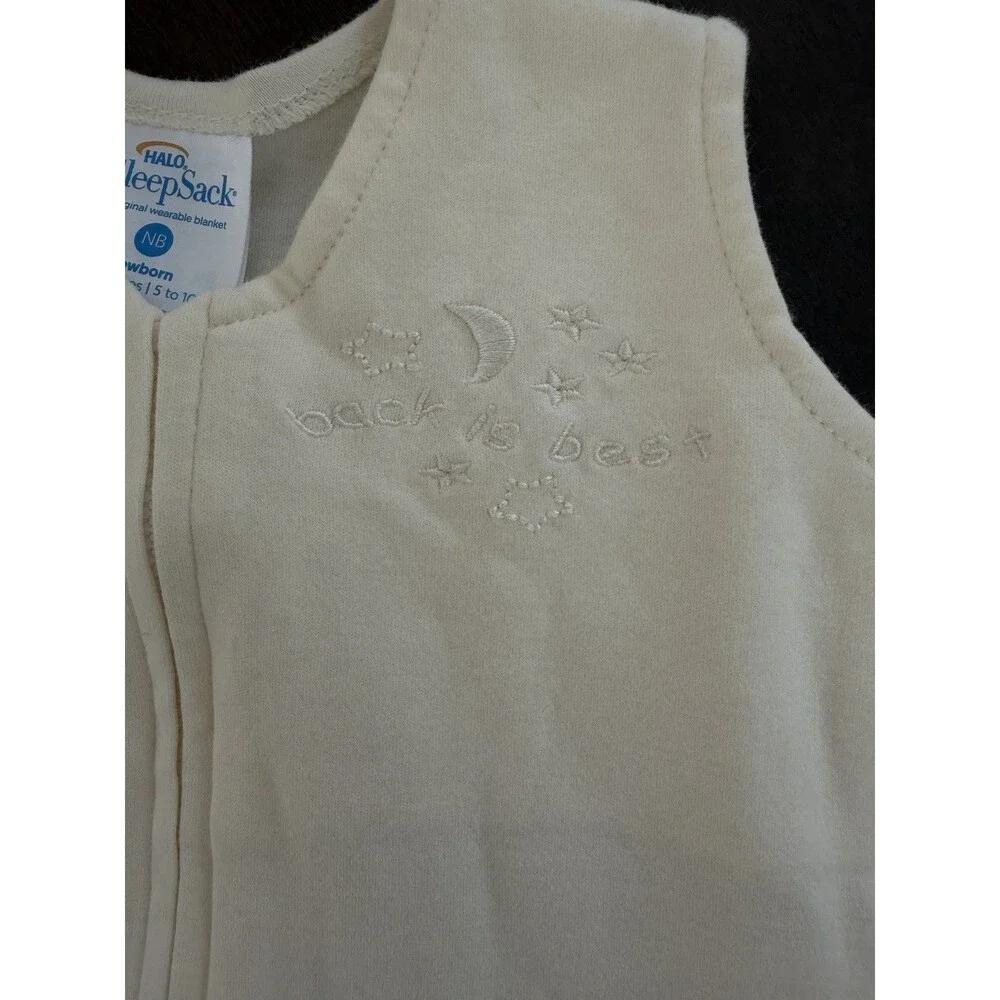 HALO SleepSack Wearable Blanket 100 Cotton Breathable Safe Sleep 0-3M unisex